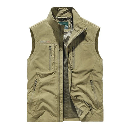 Veste sans manche de montagne