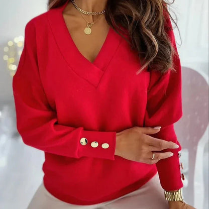 Chloe™ | Pull Col en V Élégant