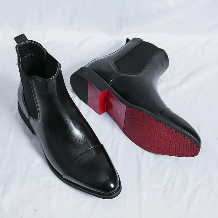 Jell™ | Bottines en Cuir Véritable Premium