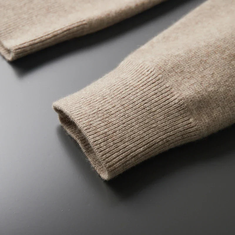 Bruno™ | Cardigan Zippé en Pur Cachemire