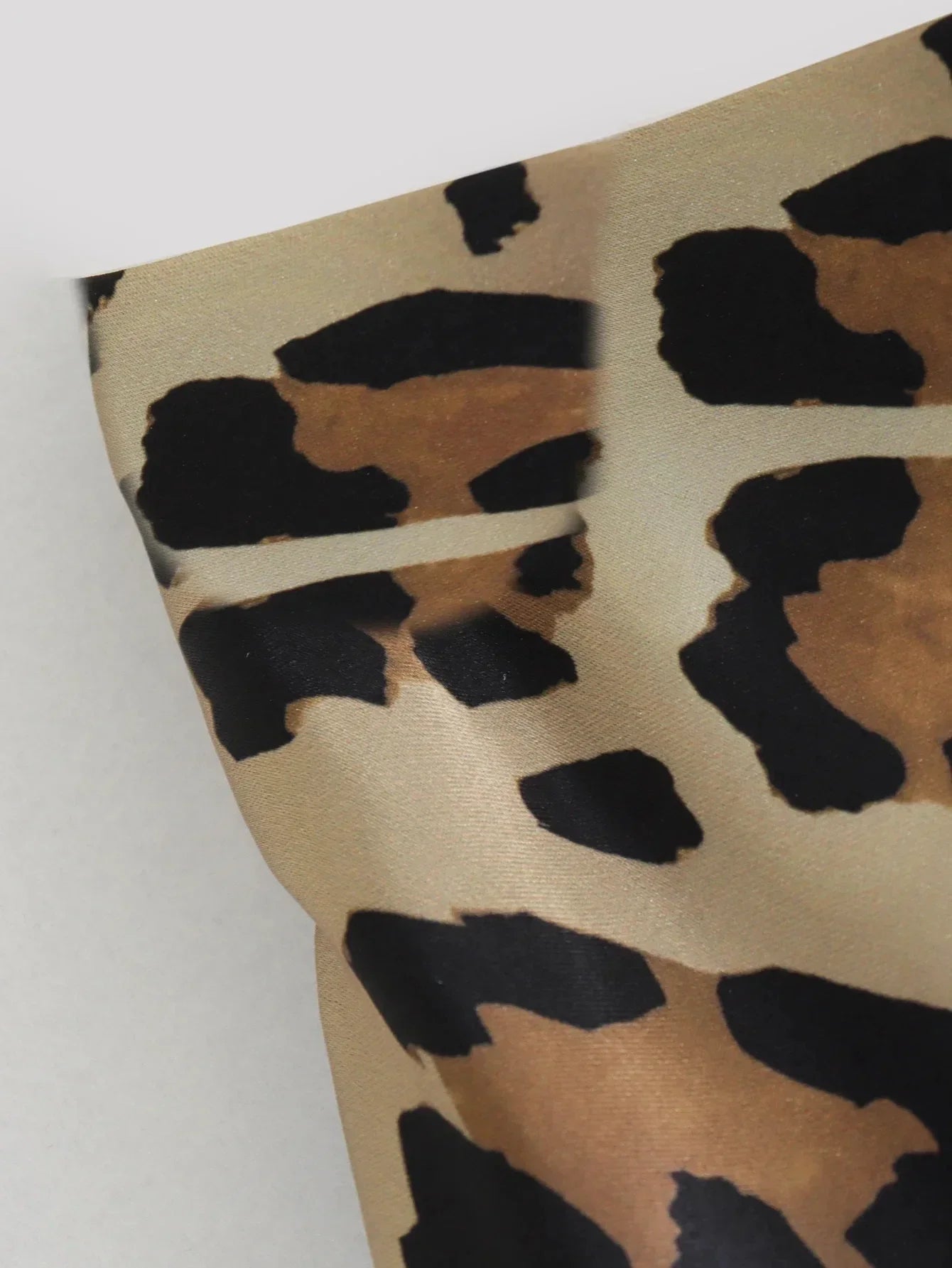 Jupe longue leopard femme