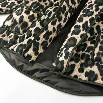 Manteau femme leopard