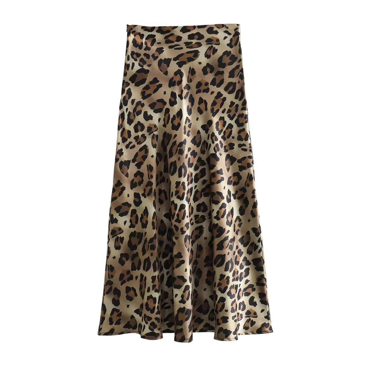 Jupe longue leopard femme