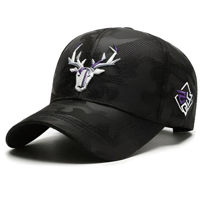 Cerf d'argent - Casquette brodée