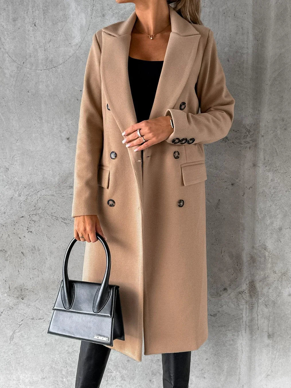 Bakoto™ | Manteau Long Élégant En Laine