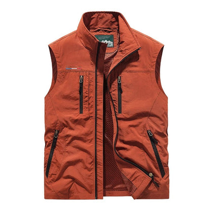 Veste sans manche de montagne