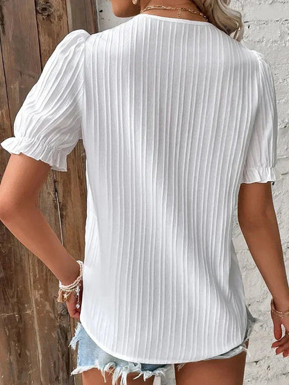 Bea | Élégante blouse avec des détails raffinés
