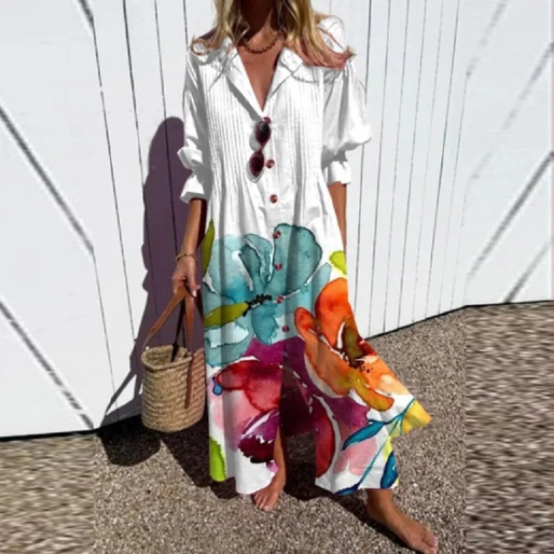 Alyssa™ | Robe Bohème Chic en Confort