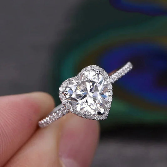 Bague coeur