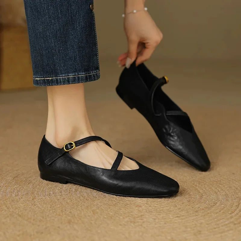 Ballerines Anitta En Cuir