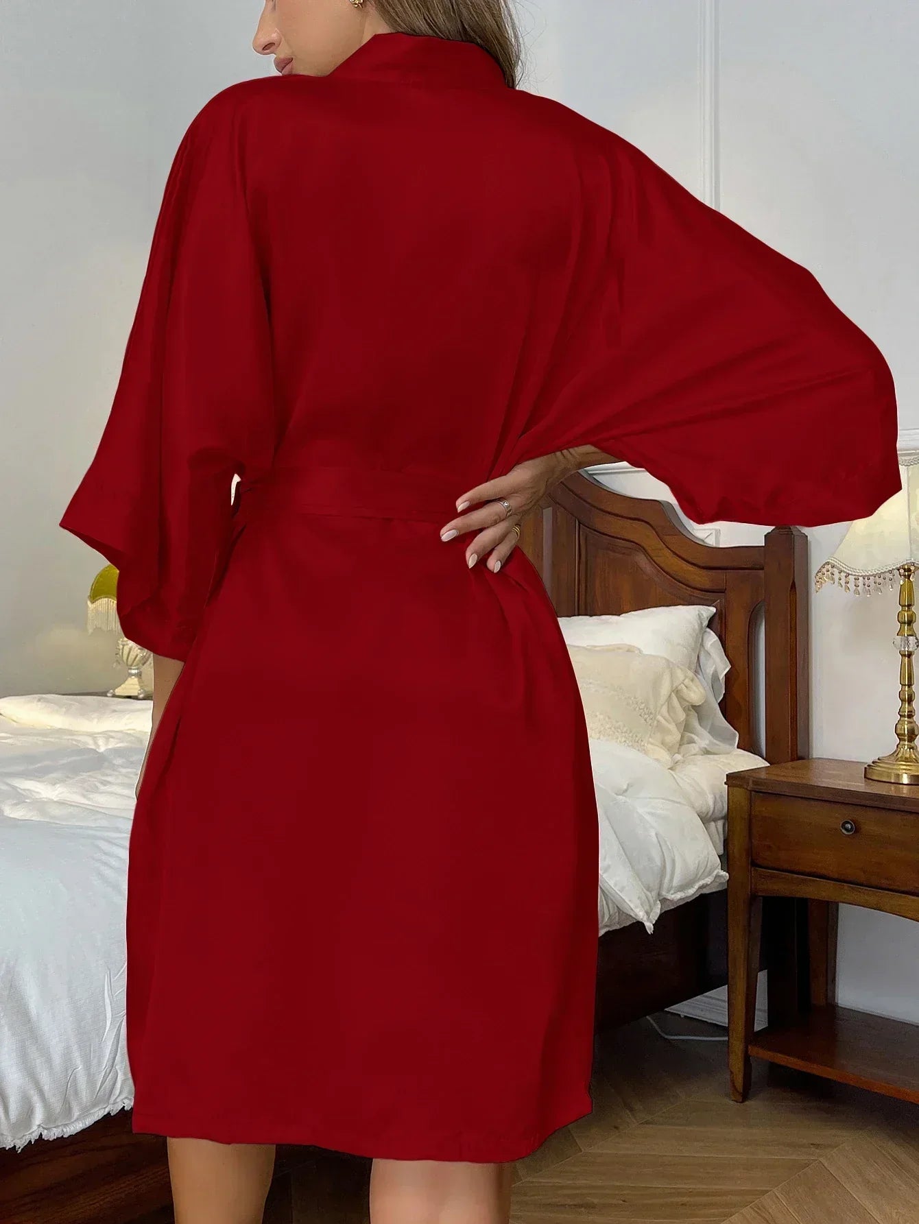 Vêtements de Nuit Satinés Chics pour Femme