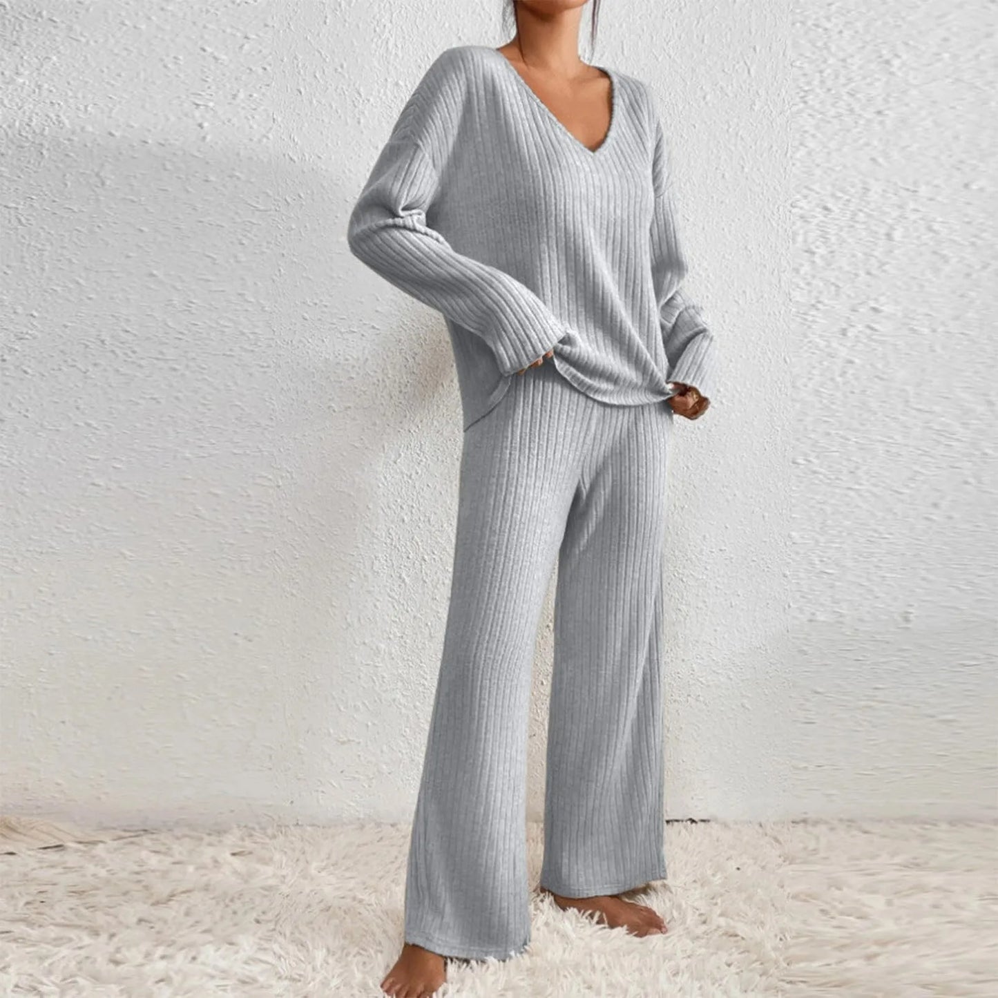 KATHY™ | Ensemble Tricoté 2 Pièces Chic & Confort