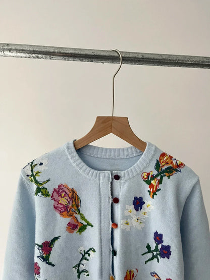 Sahara | Élégant Gilet Floral