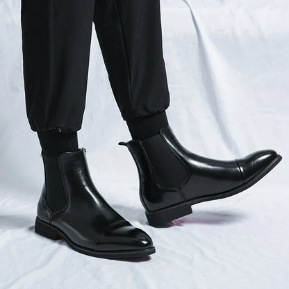 Jell™ | Bottines en Cuir Véritable Premium