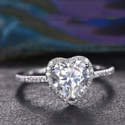 Bague coeur