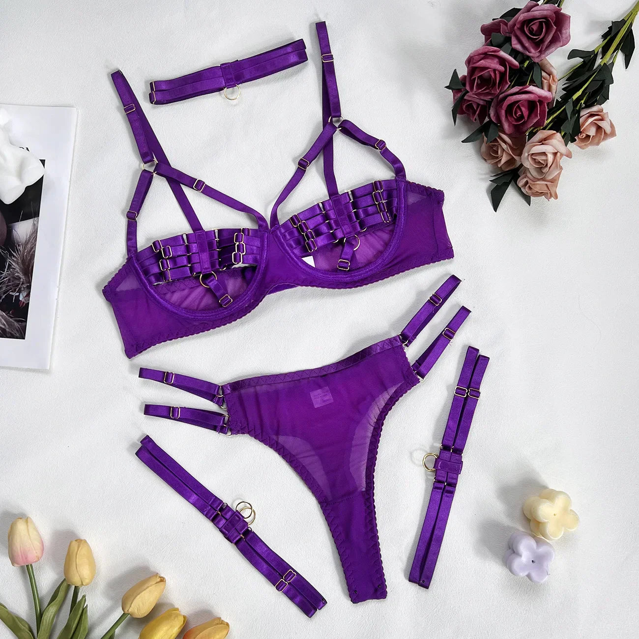 Amanda™ | Ensemble de lingerie élégant