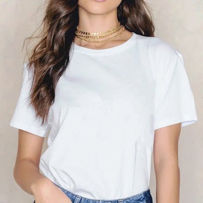 T shirt blanc femme