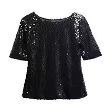t shirt paillette