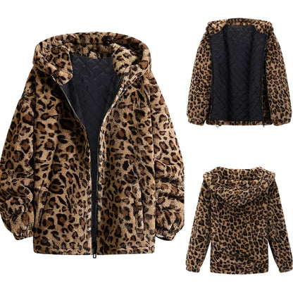 Veste femme leopard