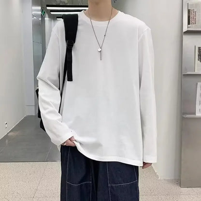 T shirt blanc manche longue