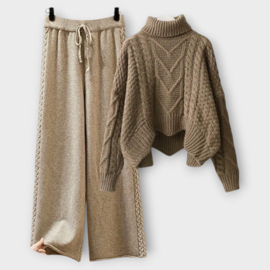 Élégant Ensemble en Tricot