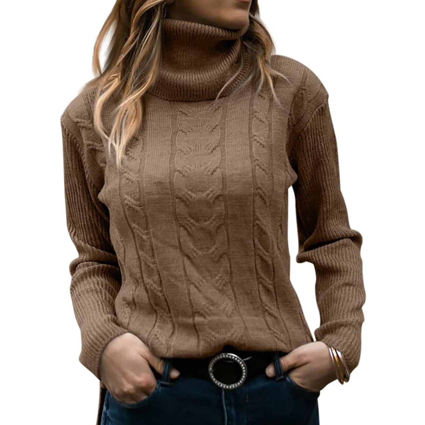 Alara™ | Pull Col Roulé Élégant et Confortable