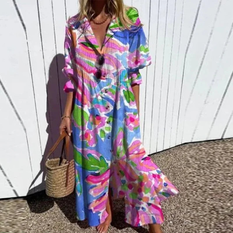 Alyssa™ | Robe Bohème Chic en Confort