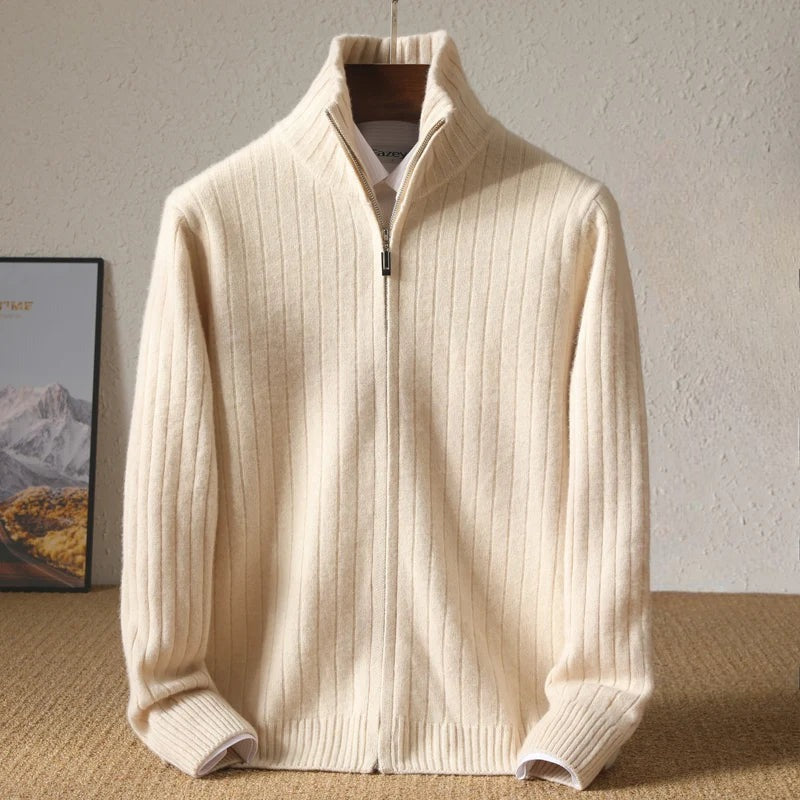 VESTE PULL EN CACHEMIRE MONACO
