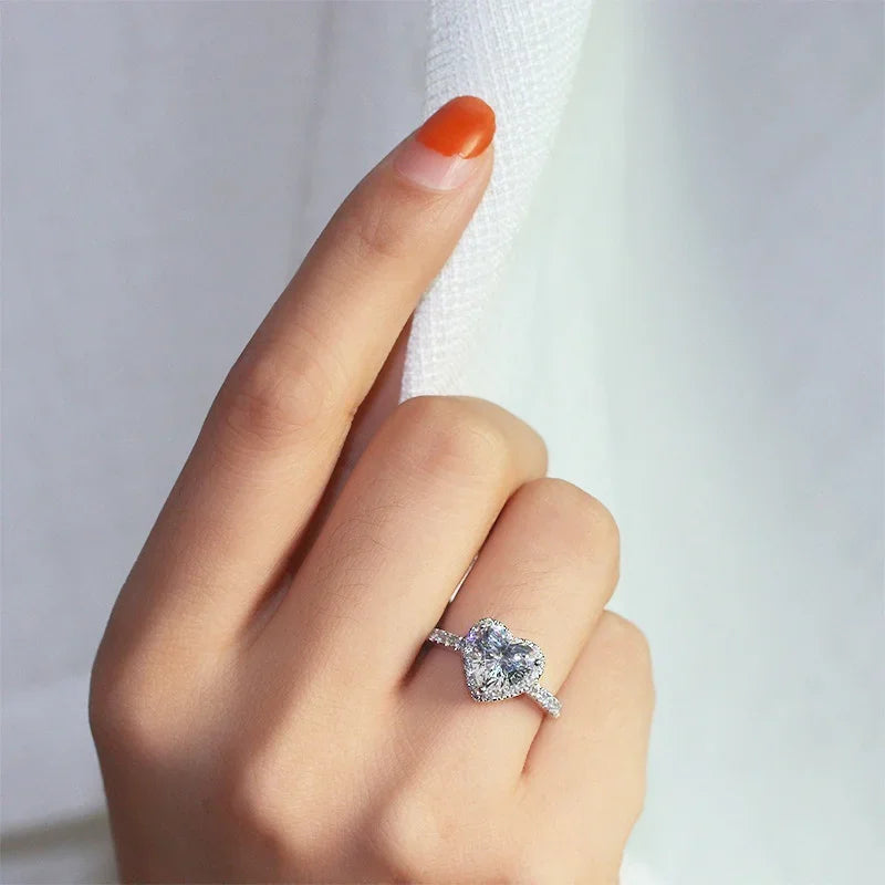 Bague coeur