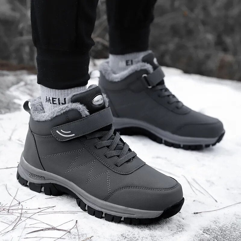 Bottes d'hiver chaudes pour femmes élégantes, confortables et fiables