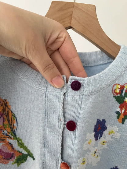 Sahara | Élégant Gilet Floral
