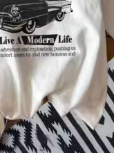 t-shirt blanc femme