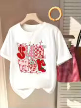 T shirt coton femme