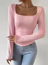 t shirt rose femme