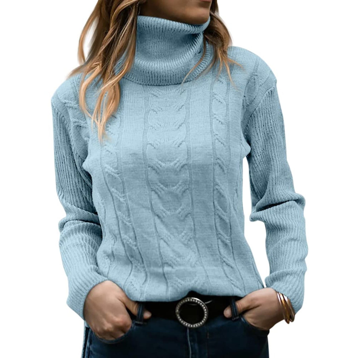 Alara™ | Pull Col Roulé Élégant et Confortable