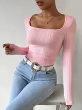 t shirt rose femme