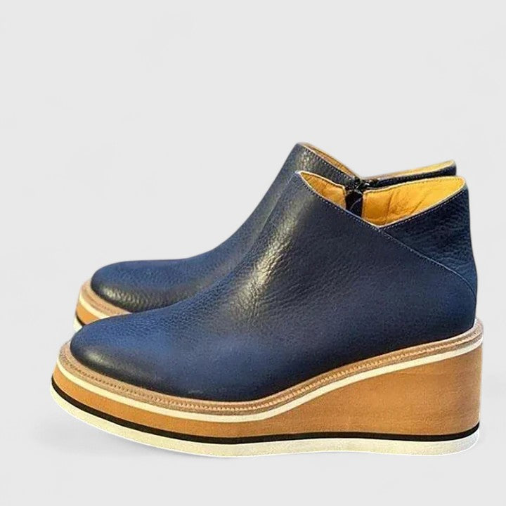 Bottines Sally Élégantes En Cuir