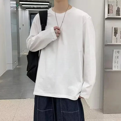 T shirt blanc manche longue