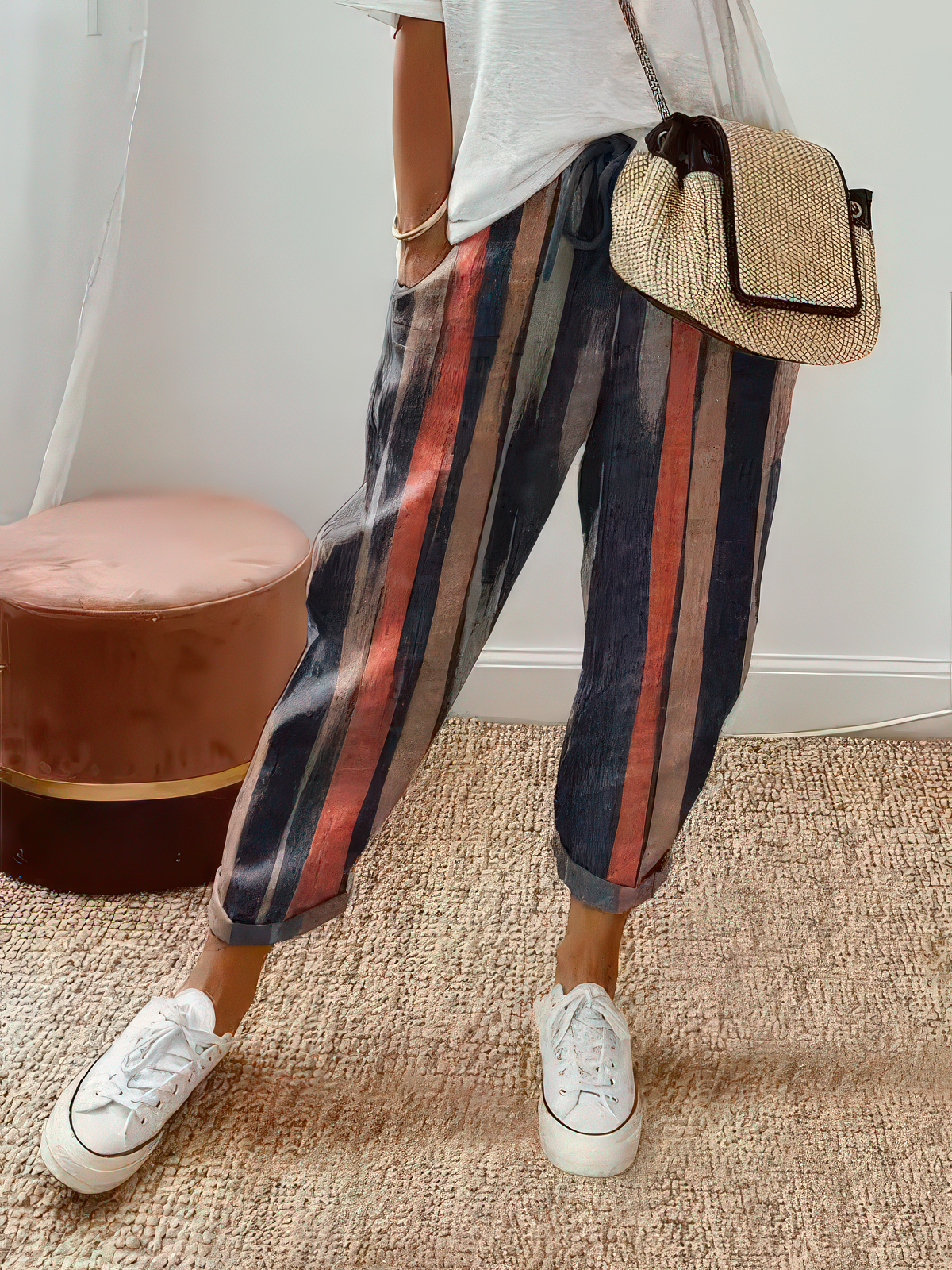 ALICE™ | Pantalon élégant en coton-lin (1+1 GRATUIT)
