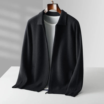 Bruno™ | Cardigan Zippé en Pur Cachemire