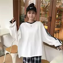 t shirt blanc manche longue