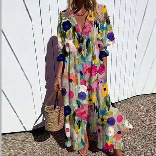 Alyssa™ | Robe Bohème Chic en Confort