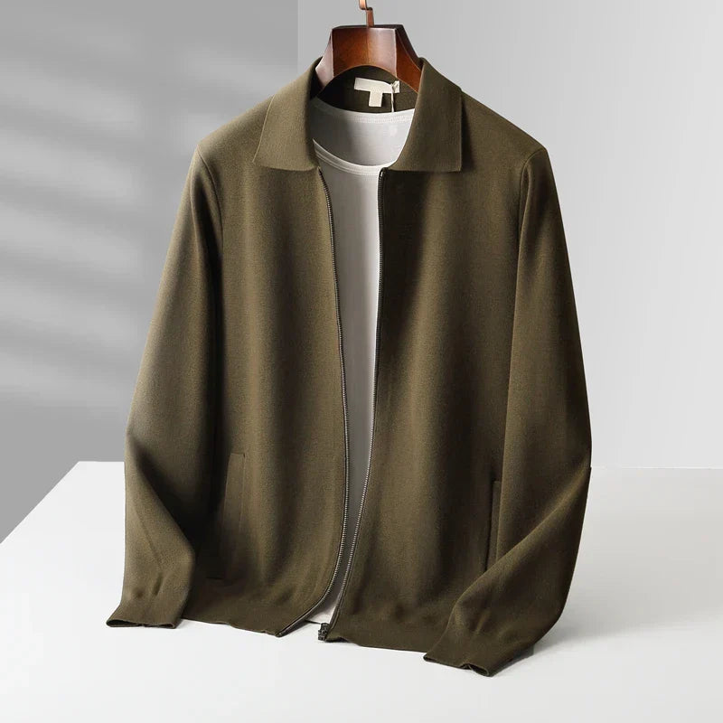 Bruno™ | Cardigan Zippé en Pur Cachemire