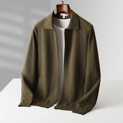 Bruno™ | Cardigan Zippé en Pur Cachemire