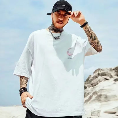 T shirt rose homme