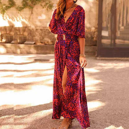 Sabrina™ | Robe Longue Bohème Élégante