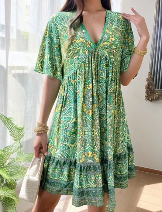 Vibrant et unique Robe