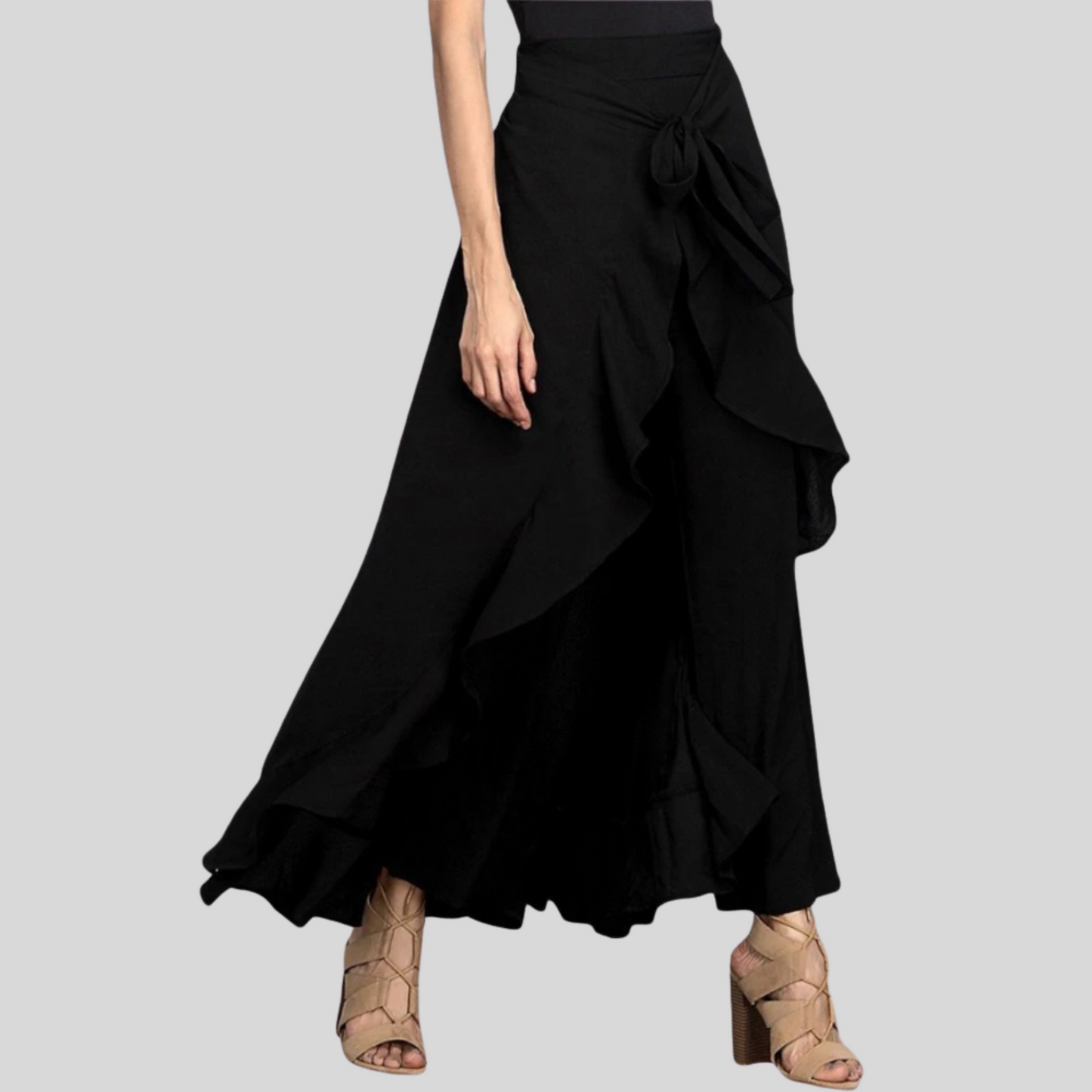 Pantalon palazzo pour dames