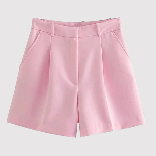 Short taille haute à la mode