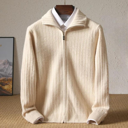 VESTE PULL EN CACHEMIRE MONACO